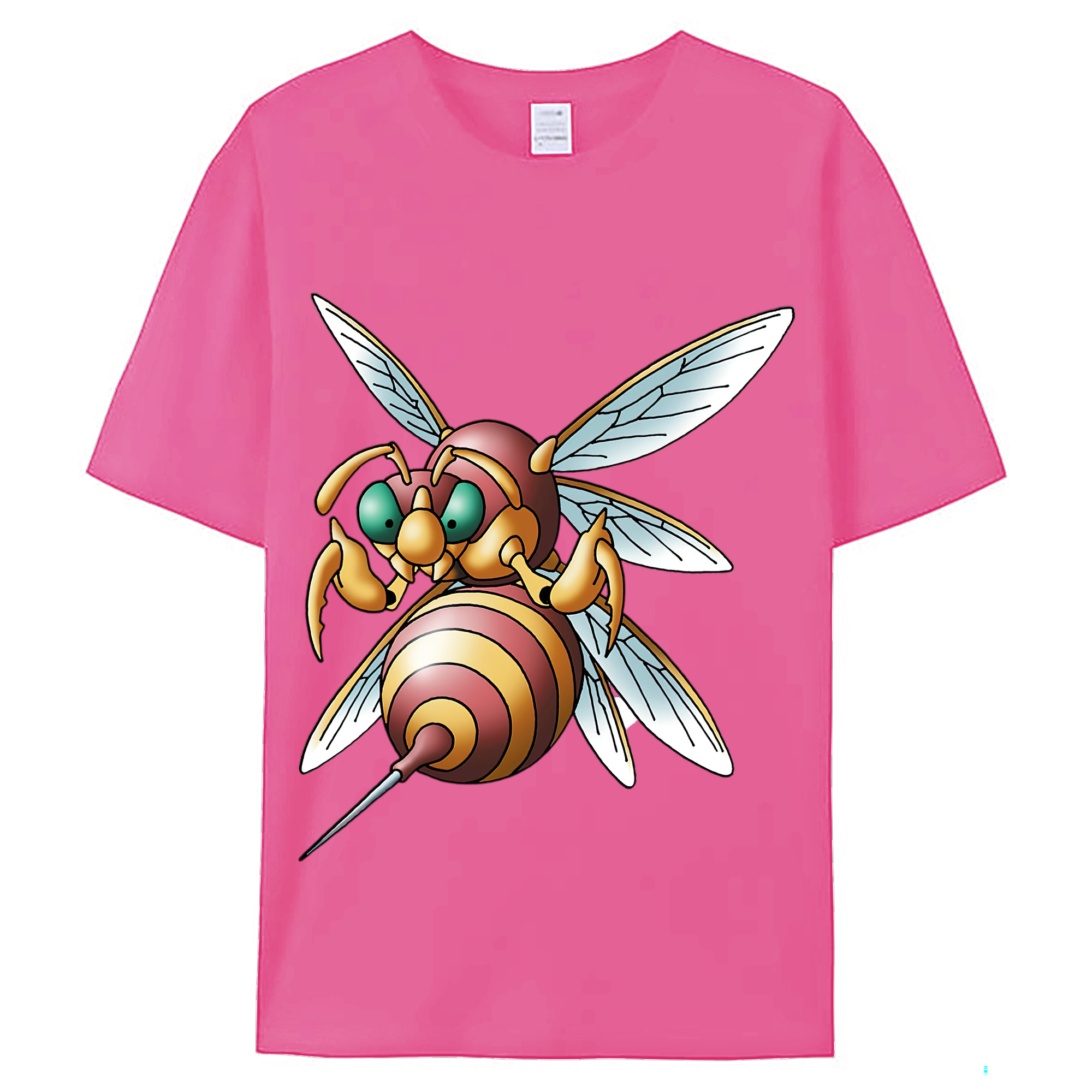 （画像用） ドラゴンクエスト Doragon Kuesuto Dragon Quest レディースカジュアルプリントTシャツ（綿100％）